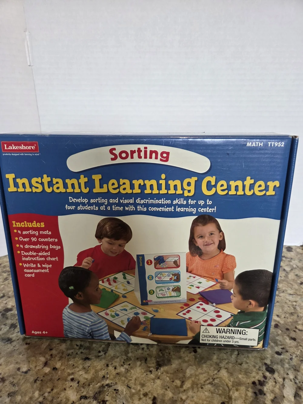 Lakeshore Learning Instant Learning Center Sorting Math TT952 Homeschool Ages 4+